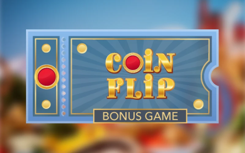 Coin Flip bonus game in the Crazy Time live game.