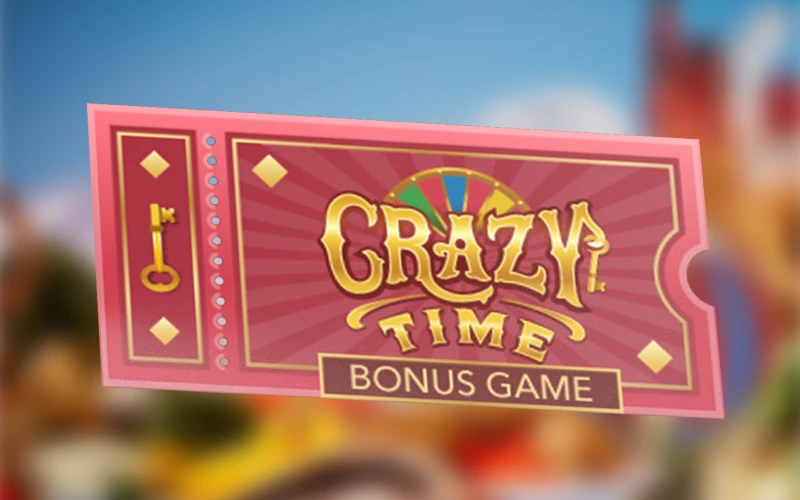 Crazy Time is a bonus game with a huge money wheel.