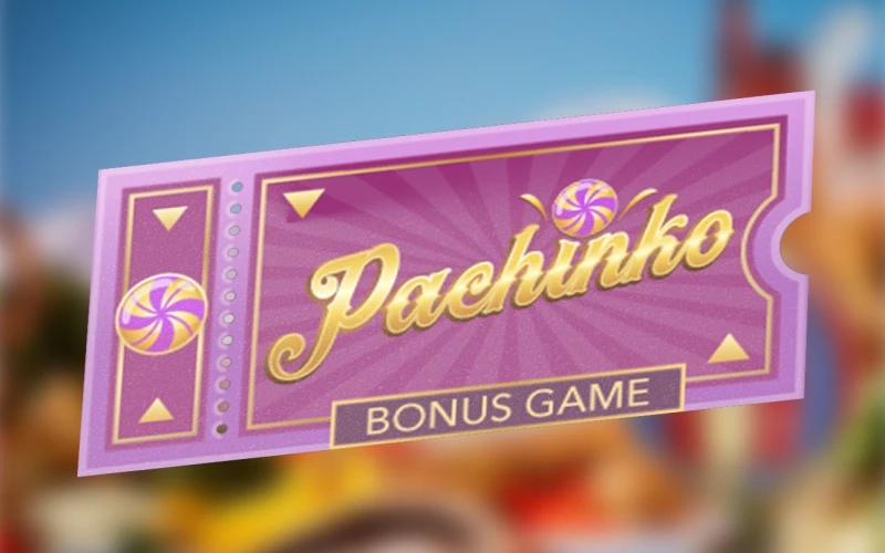 Pachinko is a Crazy Time bonus game where the game host throws a puck.