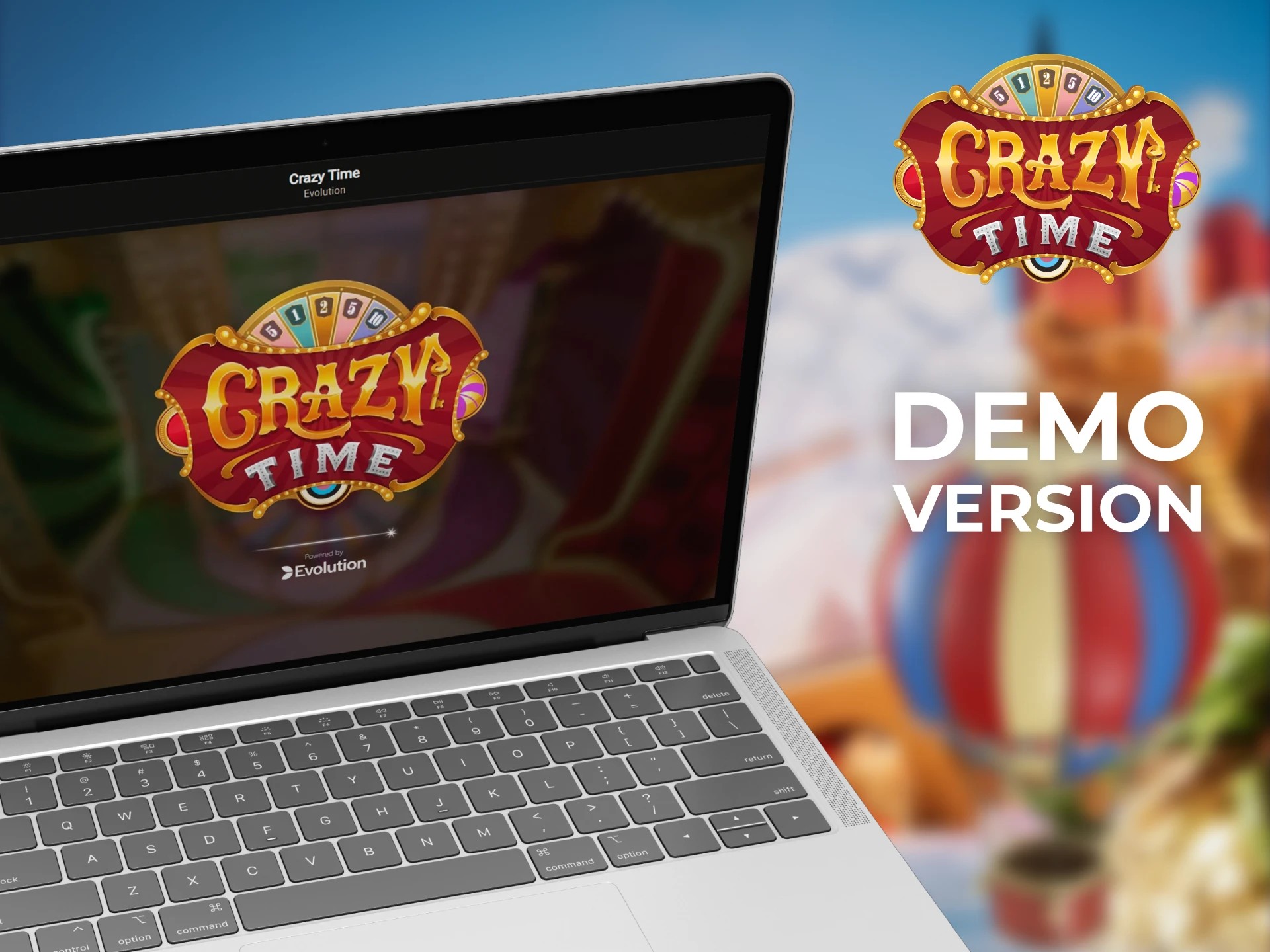 Crazy Time does not provide a demo version for players.