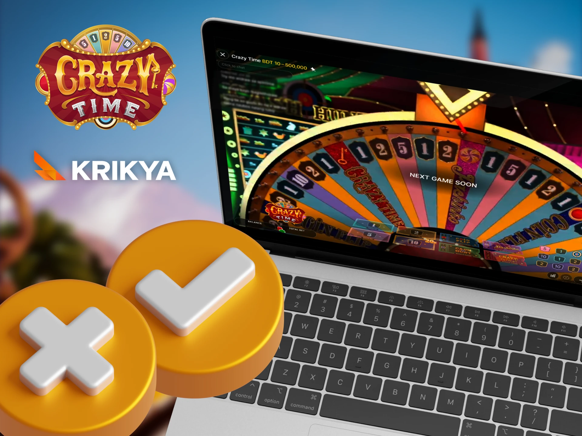 Playing Crazy Time in Krikya has a number of pros and cons.