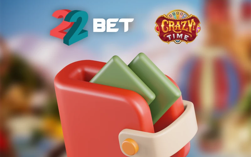 These payment methods are offered by 22bet casino.